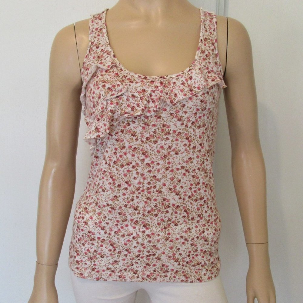 Julie's Closet Tank Top Flower Size Small